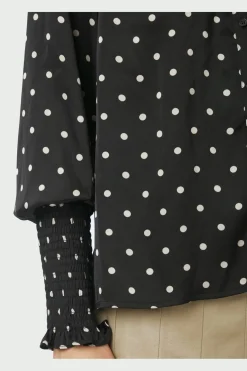 Camisa Dot Blouse 167161*Neo Noir Outlet