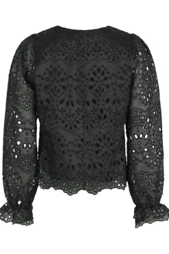 Neo Noir Candice Embroidery Blouse 163848< Bluser & Skjorter