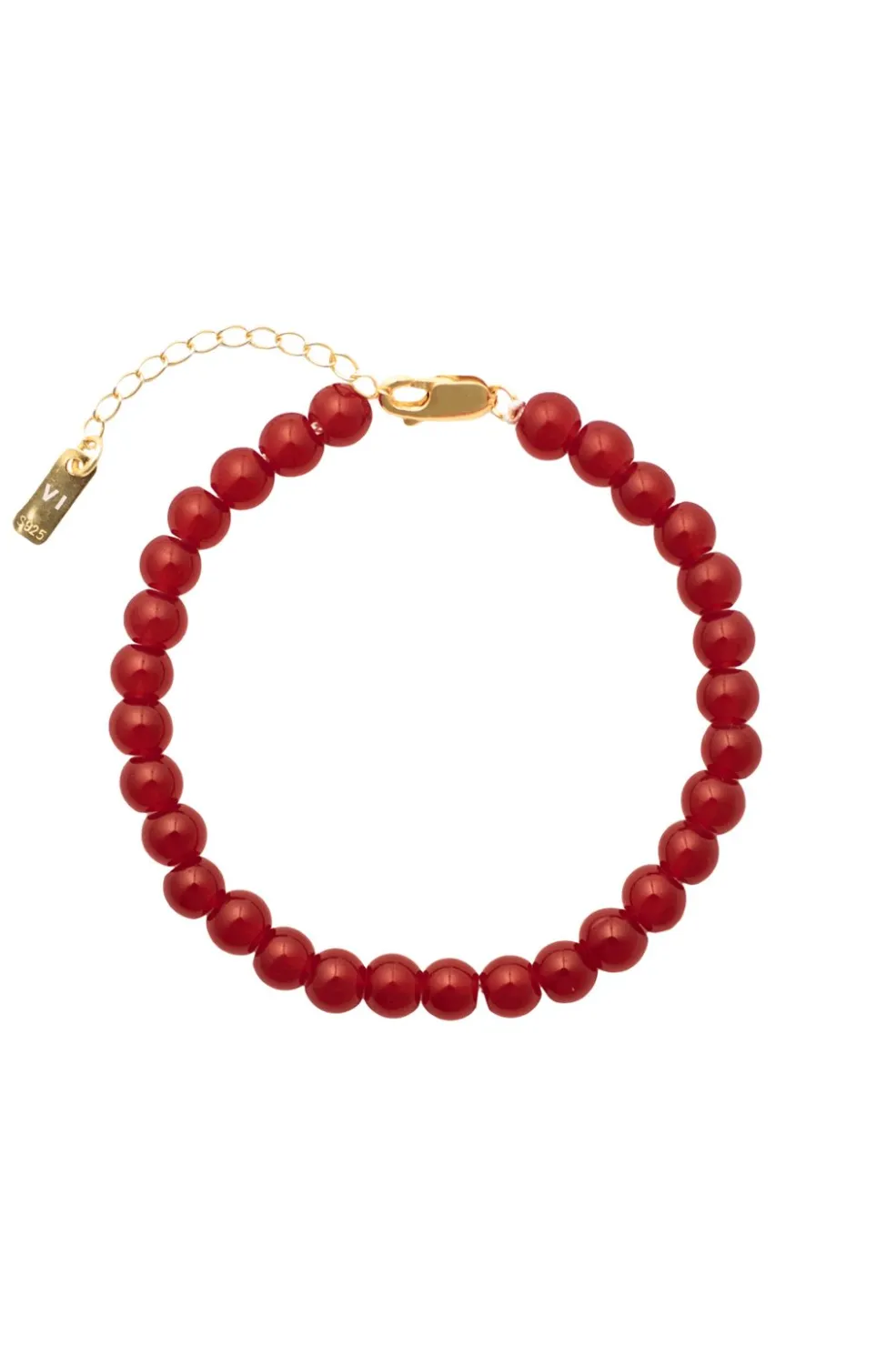 House Of Vincent Candy Coral Berry S Bracelet VJ233-UBG-R-S< Armbånd