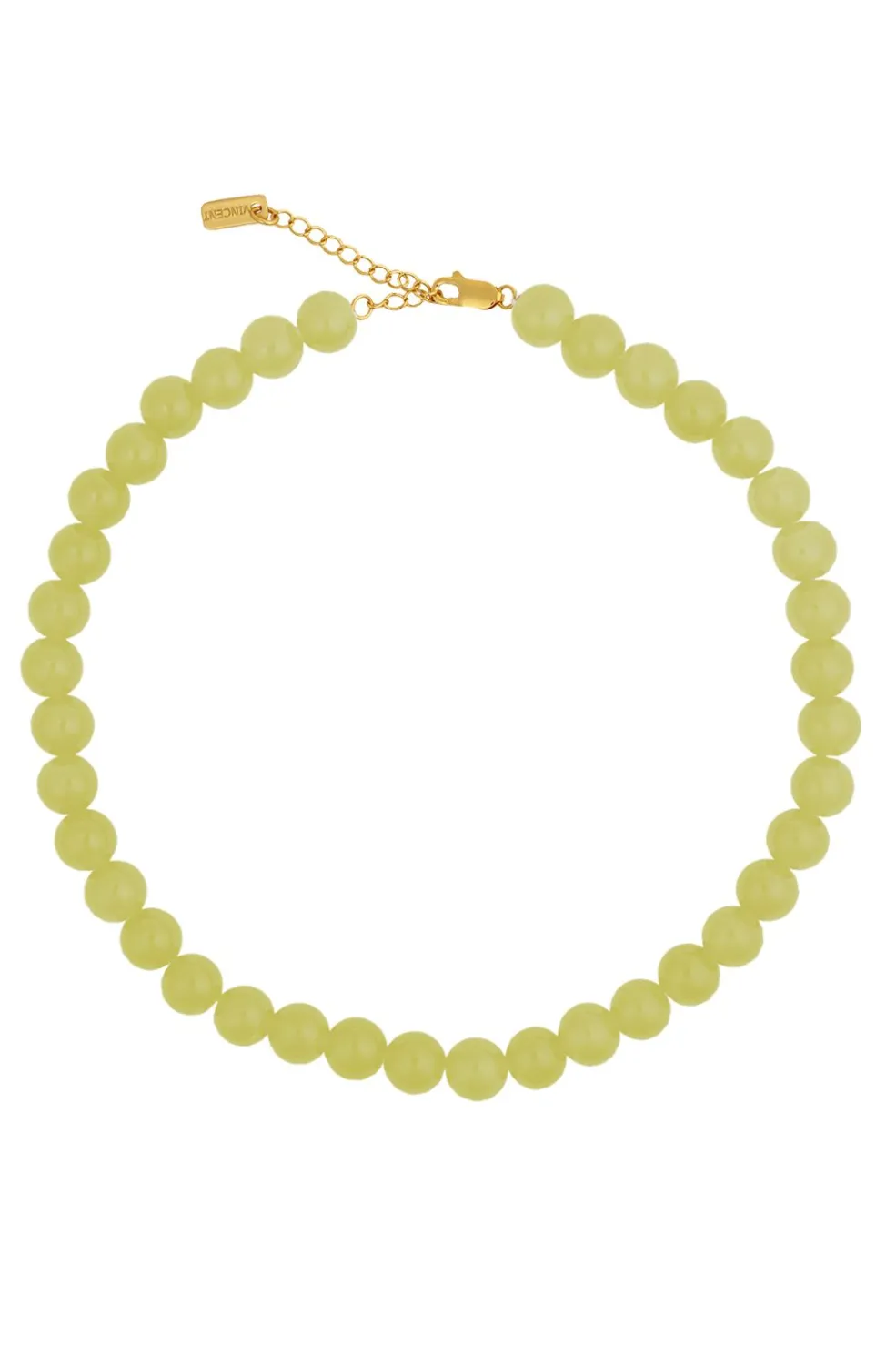 Candy Coral Lemon M Necklace VJ233-UNG-Y-M*House Of Vincent Sale