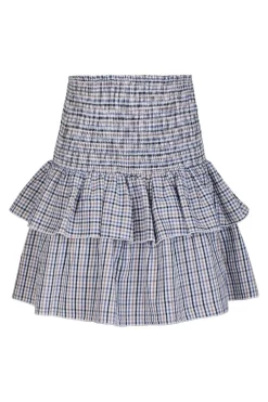 Neo Noir Carin Double Check Skirt 165124< Sæt 🛍️|Nederdele