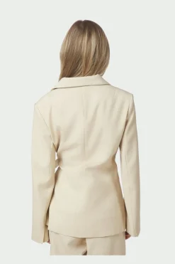 Neo Noir Carmia Melange Tie Blazer 168227< Blazere