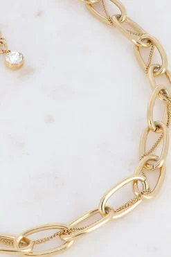 Mellow Moon Caroline halskæde  PENELOPPE-BM0054N0880-D< Halskæder