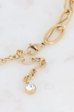 Mellow Moon Caroline halskæde  PENELOPPE-BM0054N0880-D< Halskæder