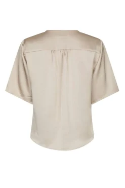 Neo Noir Casadia Heavy Sateen Blouse 165695< Bluser & Skjorter