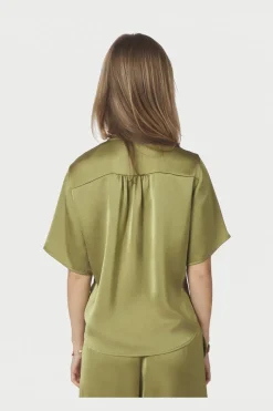 Neo Noir Casadia Heavy Sateen Blouse 165695< Sæt 🛍️|Bluser & Skjorter