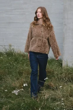 Neo Noir Castor Faux Fur Jacket 164862< Overtøj & Jakker