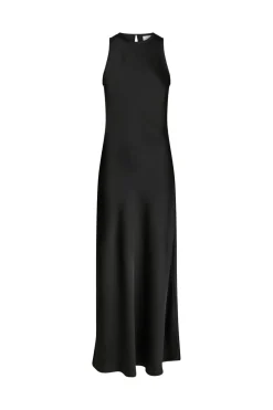 Celinie Heavy Sateen Dress 165621*Neo Noir New