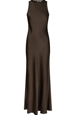 Celinie Heavy Sateen Dress 165621*Neo Noir