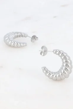 Mellow Moon Charlie Hoop Øreringe BM1348E0480< Øreringe