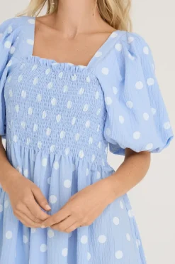 Cheri Dot Dress*A-View Discount