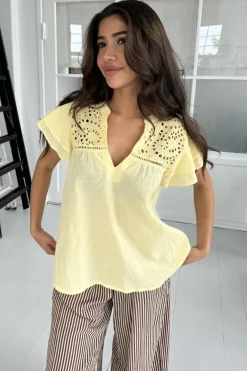 Continue Christel Solid 14923< Bluser & Skjorter