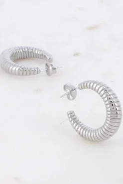 Mellow Moon Christina Hoop Øreinge  BM1323E0500< Øreringe