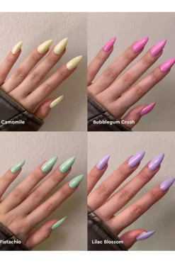 Le Mini Macaron Chrome Manicure Set CHR002< Neglelak