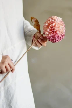 Chrysantemum Stilk, Rosa, Kunstige Blomster 82072031*Bloomingville Online