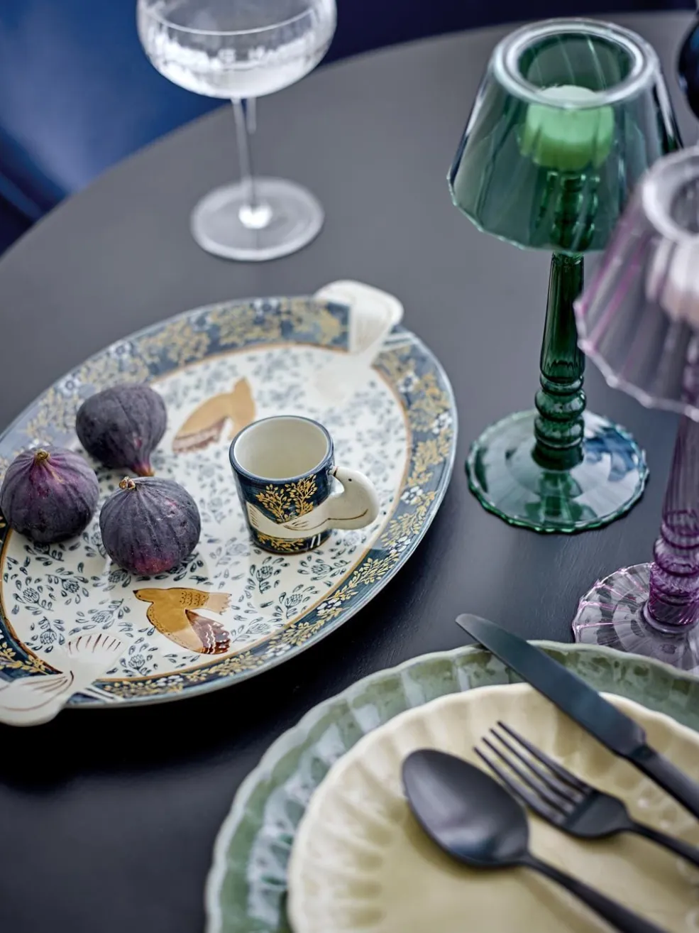 Bloomingville Cisco Fyrfadsstage, Rosa, Glas 82061722< Dekoration Til Hjemmet