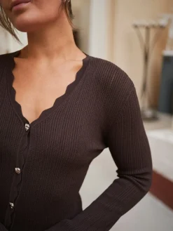 Neo Noir Clara Stitch Knit Blouse 164484< Bluser & Skjorter|Ammevenligt Tøj