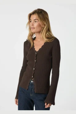 Neo Noir Clara Stitch Knit Blouse 164484< Bluser & Skjorter|Ammevenligt Tøj