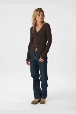 Neo Noir Clara Stitch Knit Blouse 164484< Bluser & Skjorter|Ammevenligt Tøj