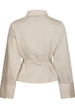 Neo Noir Clarida Rose Stripe Shirt 166504< Bluser & Skjorter|Ammevenligt Tøj