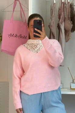 A-bee Clarisse Striktrøjer< Strik|Bluser & Skjorter