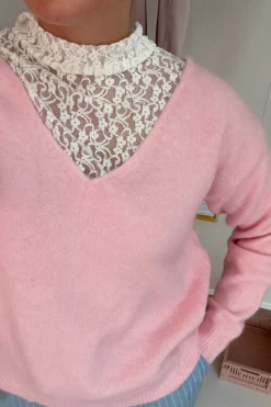 A-bee Clarisse Striktrøjer< Strik|Bluser & Skjorter