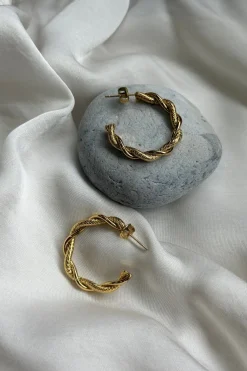 Mellow Moon Claudia Hoop Øreringe BME03730500< Øreringe