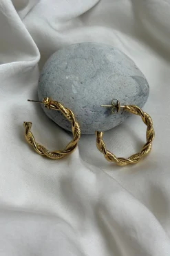 Mellow Moon Claudia Hoop Øreringe BME03730500< Øreringe