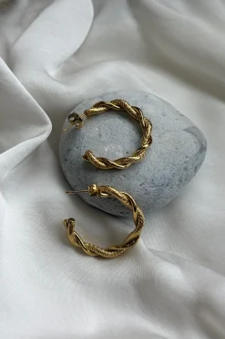 Mellow Moon Claudia Hoop Øreringe BME03730500< Øreringe