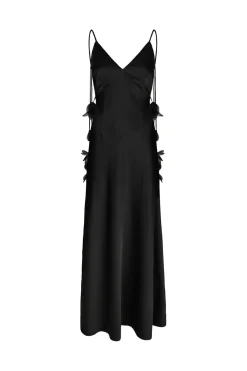 Neo Noir Colly Heavy Sateen Dress 166978< Kjoler