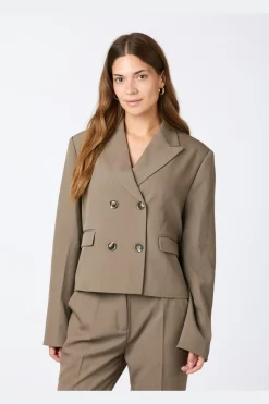 Neo Noir Conan Structure Blazer< Blazere