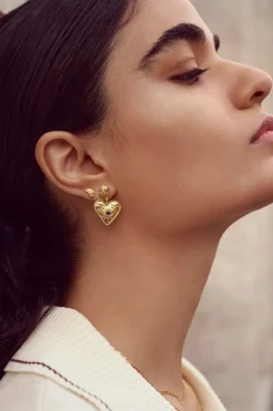 Constantine Earring 9850a*Maanesten