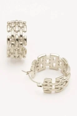 Mellow Moon Corinne Hoop Øreringe BS1307E0500< Øreringe