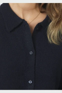 Neo Noir Cunna Knit Blouse 166251< Cardigans|Ammevenligt Tøj