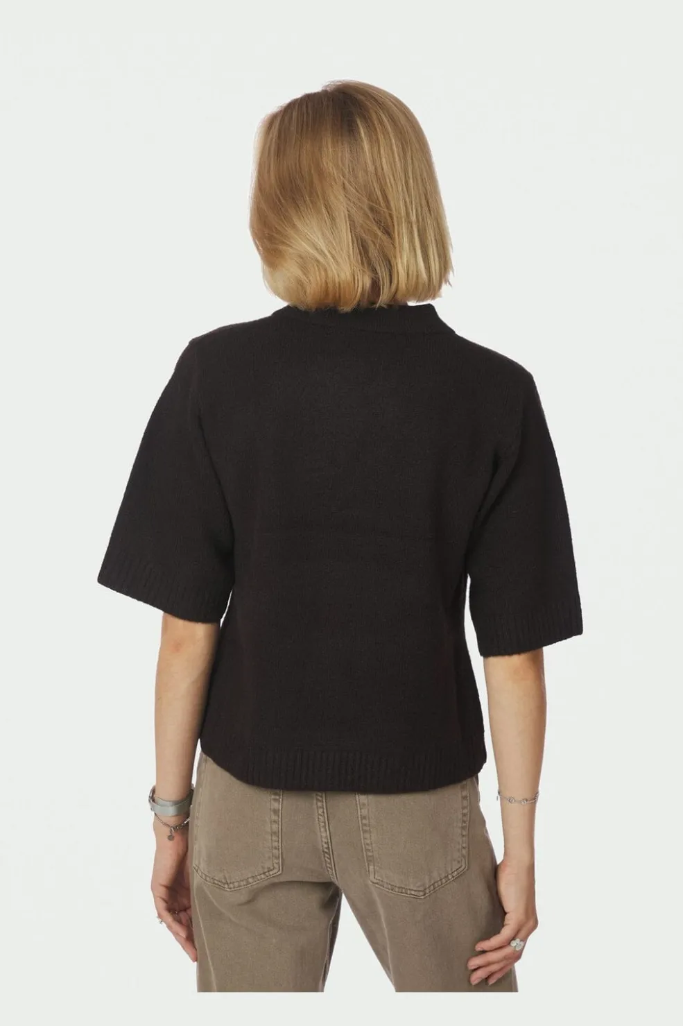 Neo Noir Cunna Knit Blouse 166251< Bluser & Skjorter|Ammevenligt Tøj