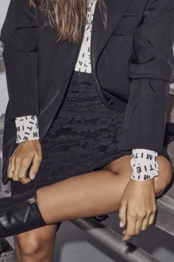 Curvey Lace Hem Pencil Skirt HL10015*Haute L'Amitié New