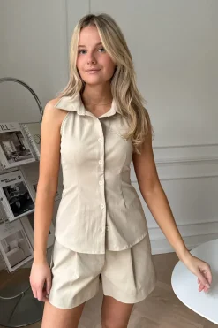 BYIC Daisyic Top A23819< Sæt 🛍️|T-Shirts & Toppe