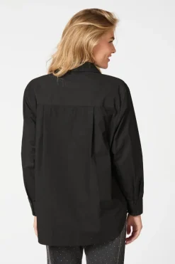 Dalma C Poplin Shirt 164332*Neo Noir Online