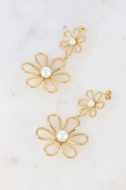 Mellow Moon Dangling Earrings Bme19520980< Øreringe