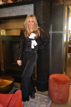 Valentin Studio Darling Bow jacket (sequins)< Overtøj & Jakker