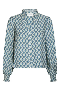 Delsie Print Blouse 166222*Neo Noir Online