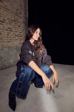 Haute L'Amitié Denize Button Jeans HL10489< Bukser, Jeans & Leggings