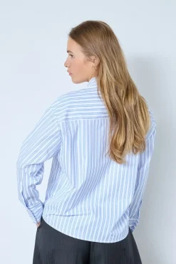 Devincc Stripe Tie Shirt 45018*Co´Couture Online