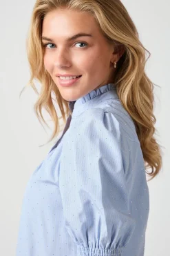 Neo Noir Diana B Stripe Stone Blouse 164327< Bluser & Skjorter|Ammevenligt Tøj