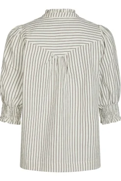 Neo Noir Diana Crepe Stripe Blouse 165203< Bluser & Skjorter