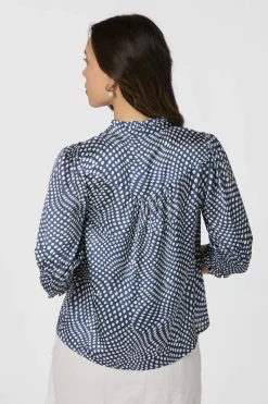 Neo Noir Diana Vibrant Dot Blouse 163423< Bluser & Skjorter|Ammevenligt Tøj