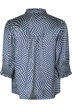 Neo Noir Diana Vibrant Dot Blouse 163423< Bluser & Skjorter|Ammevenligt Tøj