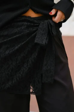 Diffana Wrap Skirt 166872*Neo Noir Discount