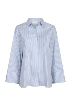 Neo Noir Dita Mini Stripe Shirt 162706< Bluser & Skjorter