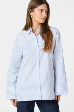 Neo Noir Dita Mini Stripe Shirt 162706< Bluser & Skjorter